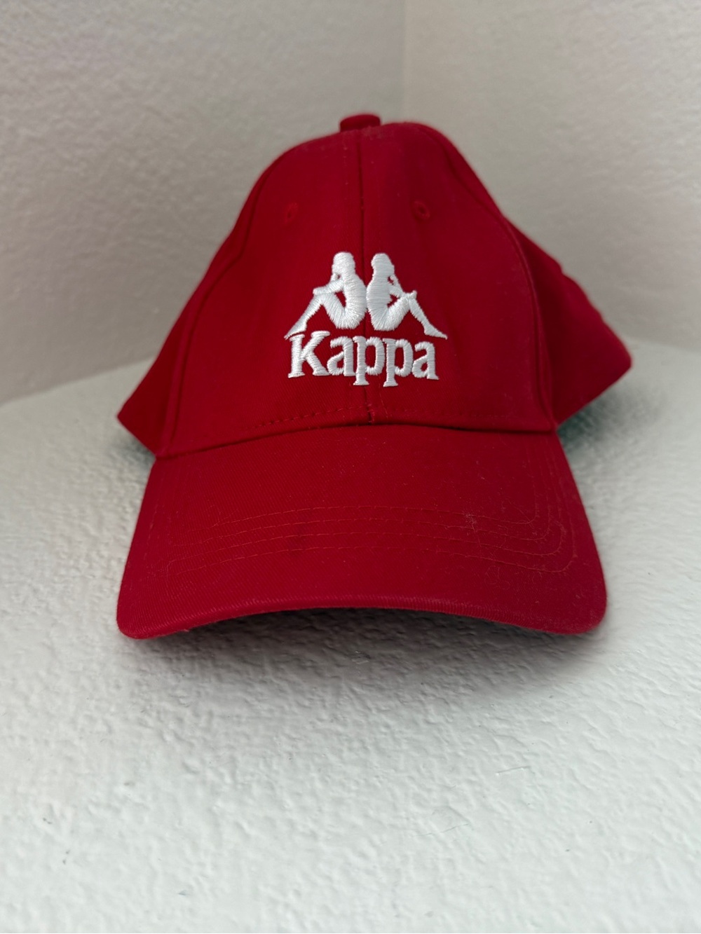 Kappa Red Logo Baseball Cap – Size 59 (7 3/8)